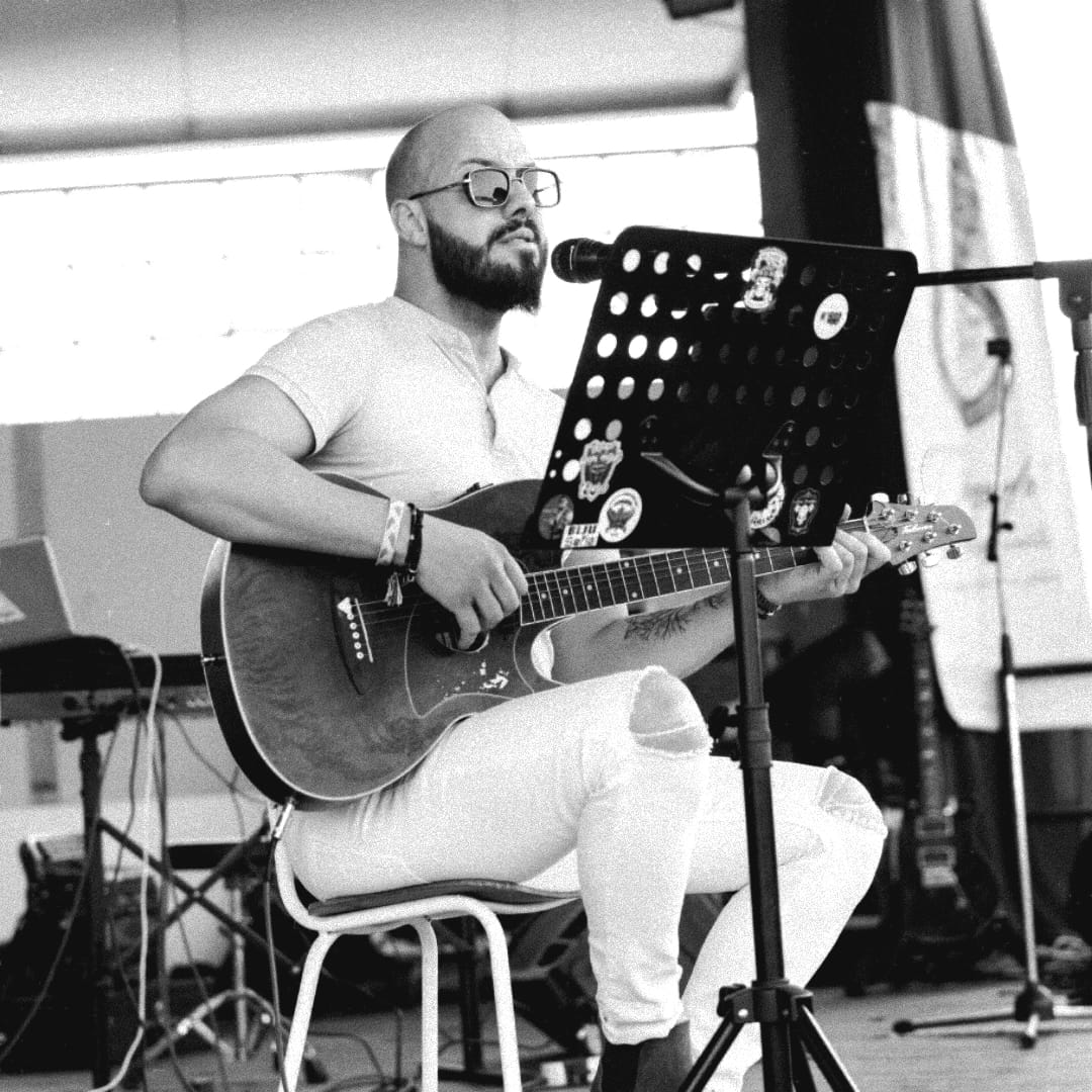 Foto do músico